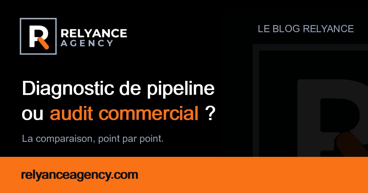 Diagnostic de pipeline ou audit commercial : la comparaison