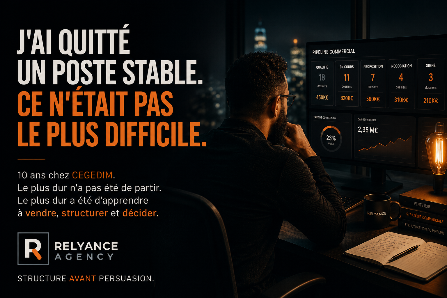 J'ai quitté un poste stable pour créer Relyance Agency : ce que j'aurais aimé savoir avant